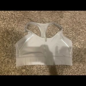 Athleta bra zip front